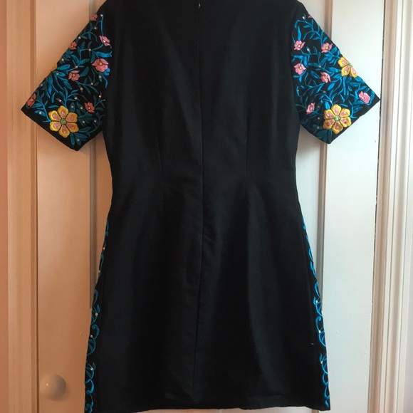 Stoned and Embroidered Dress - Picture 9 of 12